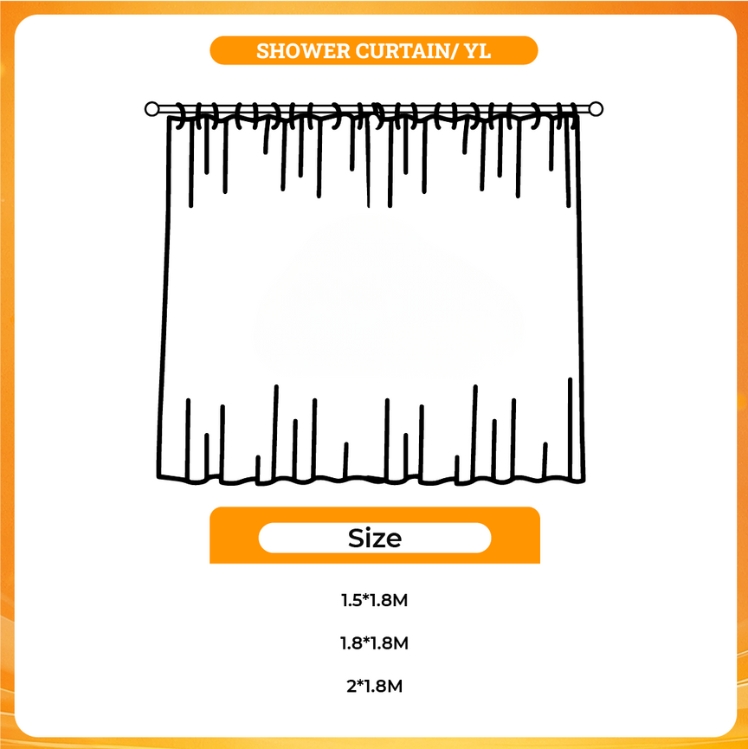 3D shower curtain - Honkai: Star Rail Store