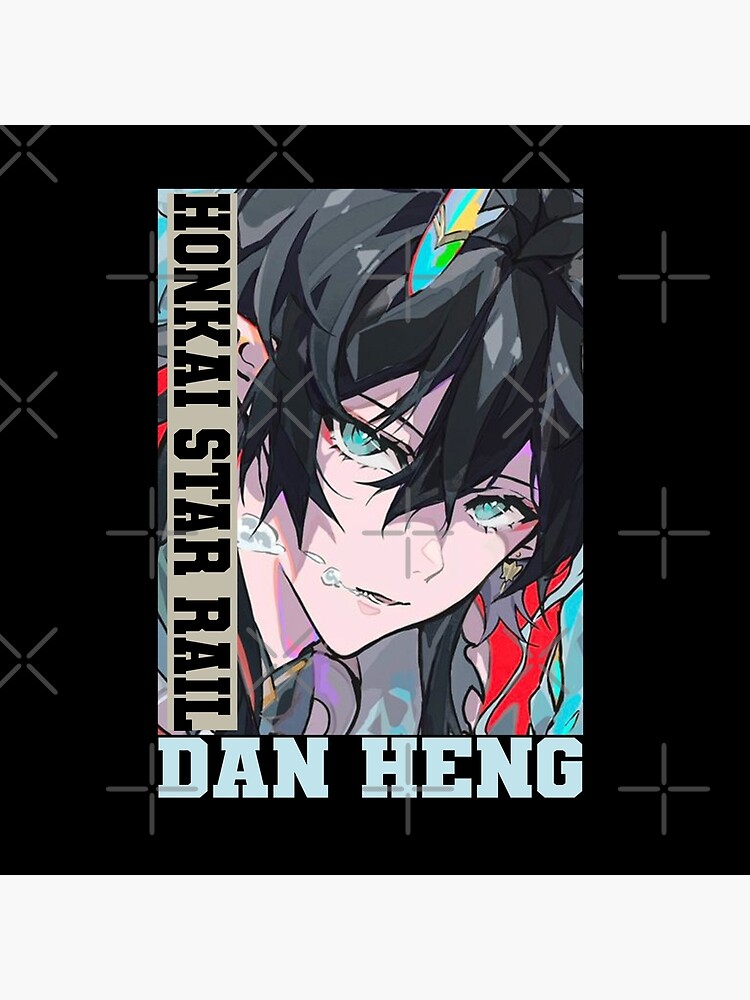 Dan Heng Honkai Star Rail New Design Throw Pillow - Image 2