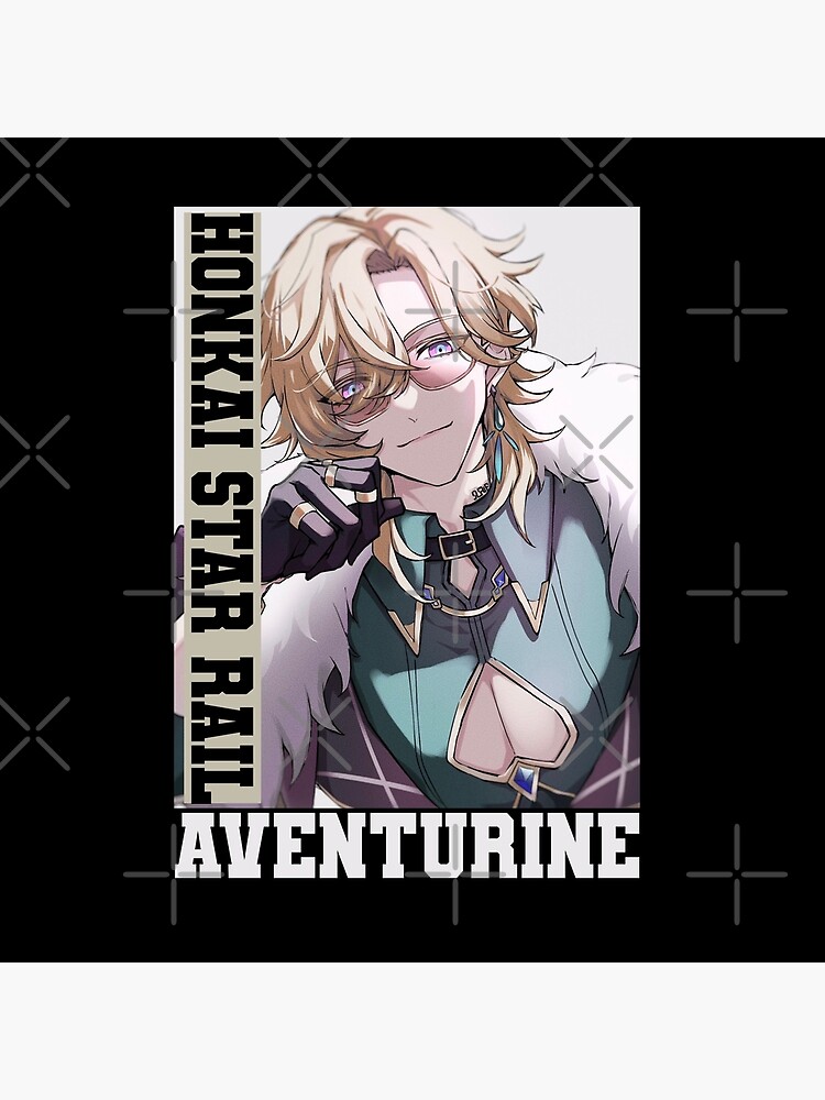 Aventurine Honkai Star Rail High Quality Throw Pillow - Image 2