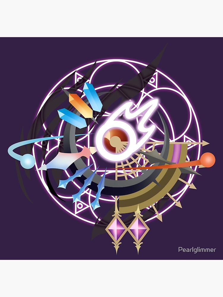 Ffxiv Black Mage Job Mat Throw Pillow - Image 2