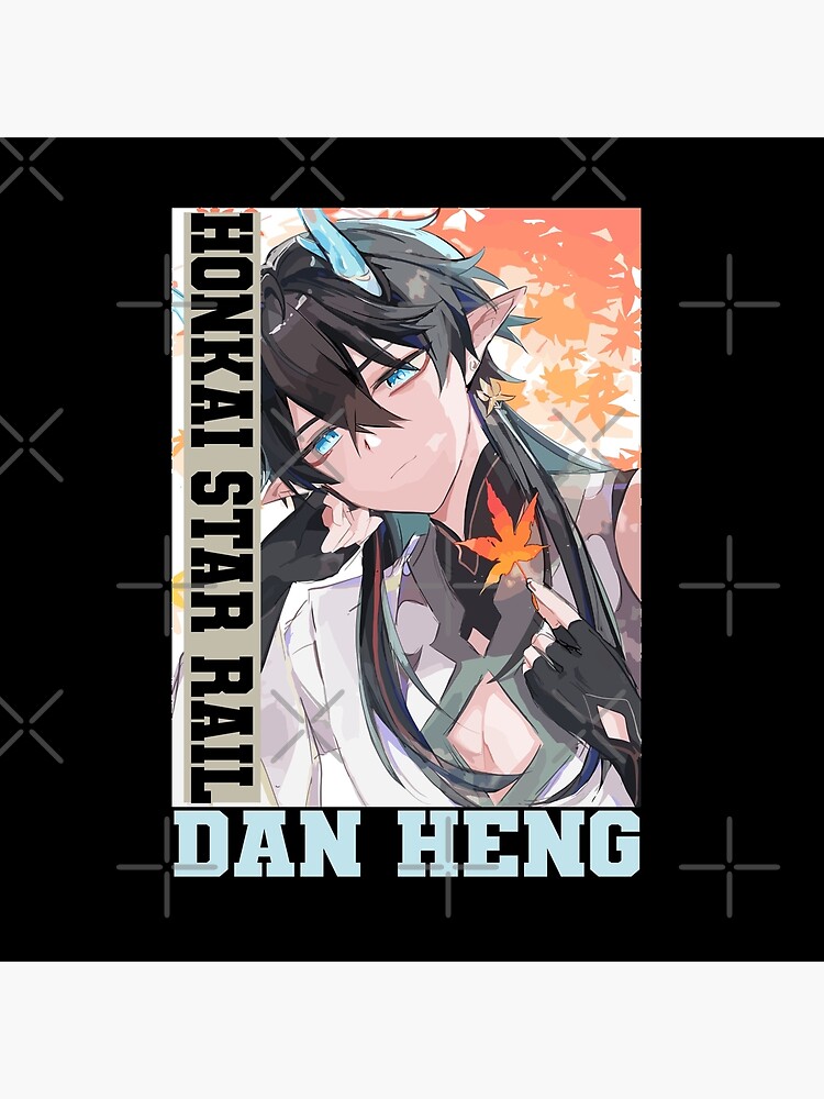 Dan Heng Honkai Star Rail Handsome Throw Pillow - Image 2