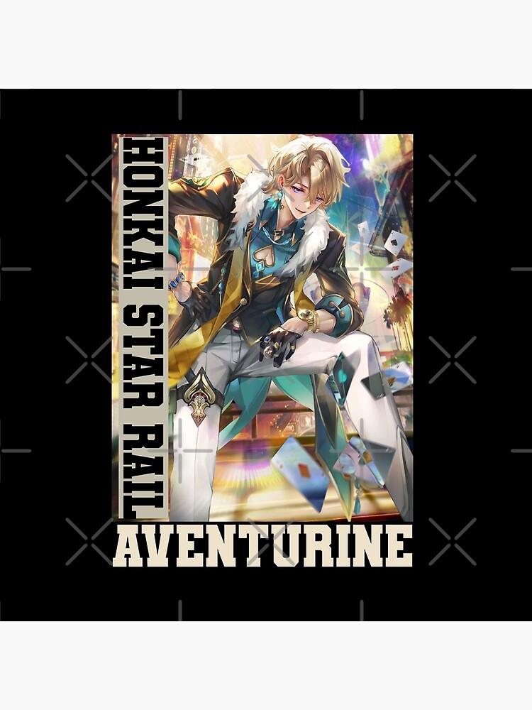 Aventurine Honkai Star Rail Hot Design Throw Pillow - Image 2