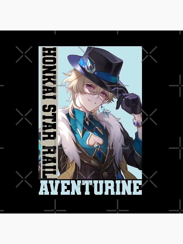 Aventurine Honkai Star Rail So Cool Throw Pillow - Image 2