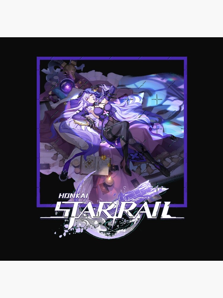 Black Swan Honkai Star Rail New Design Throw Pillow - Image 2
