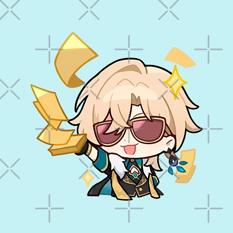 Aventurine Honkai Star Rail Chibi Tote Bag - Image 2