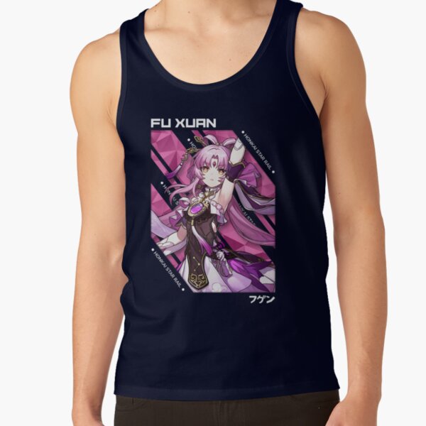 Fu Xuan Honkai Star Rail V 1 White Ver Tank Top - Image 5