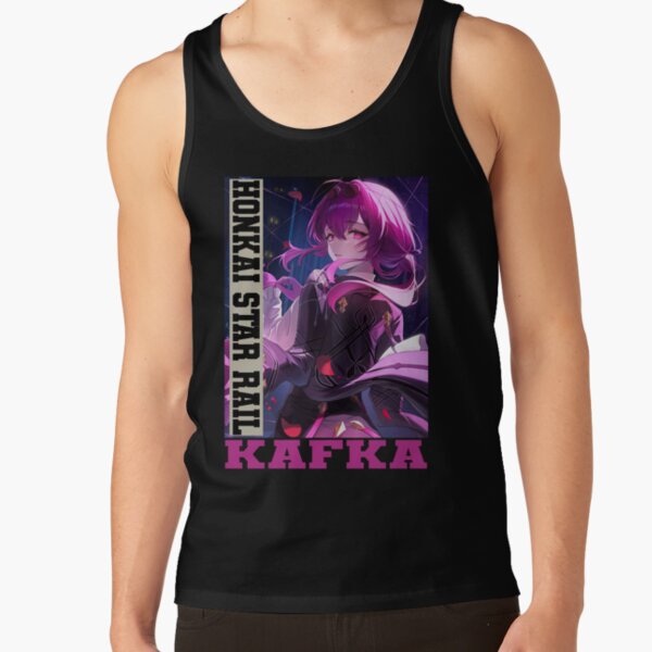 Kafka Honkai Star Rail Purple Eyes Tank Top - Image 2