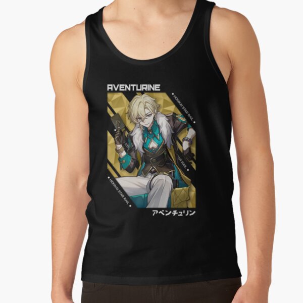 Aventurine Honkai Star Rail V 1 White Ver Tank Top