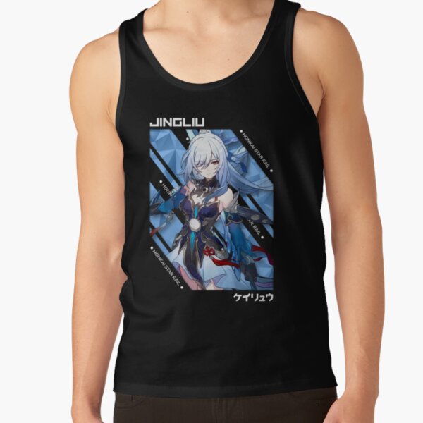 Jingliu Honkai Star Rail V 1 White Ver Tank Top