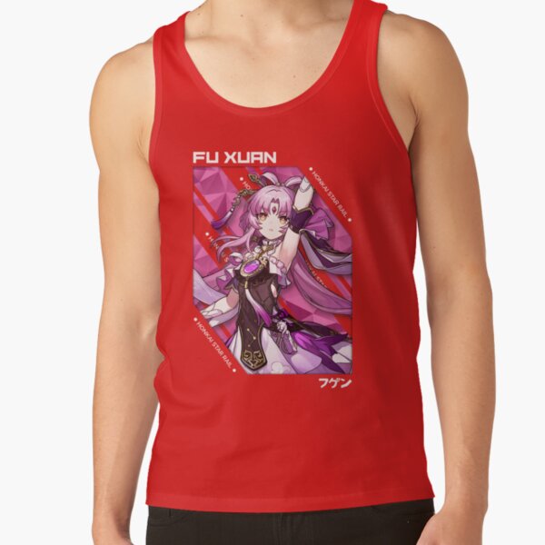 Fu Xuan Honkai Star Rail V 1 White Ver Tank Top - Image 4