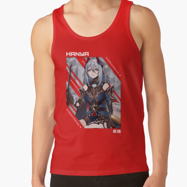 Hanya Honkai Star Rail V 1 White Ver Tank Top - Image 4