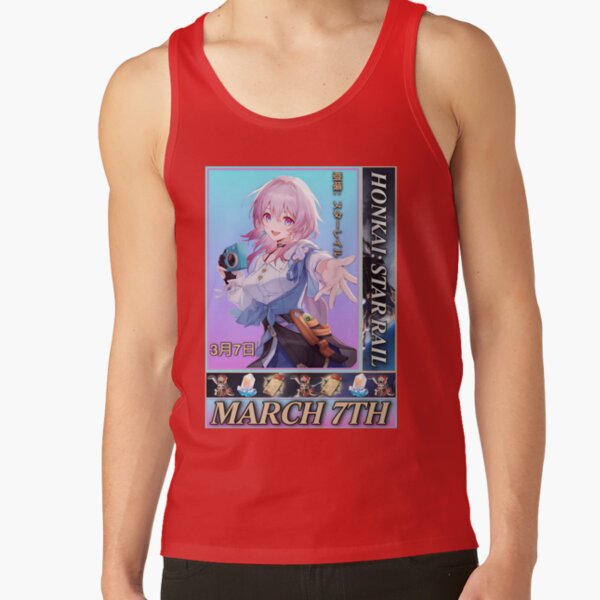 Honkai Star Rail March 7th Tank Top - Image 4