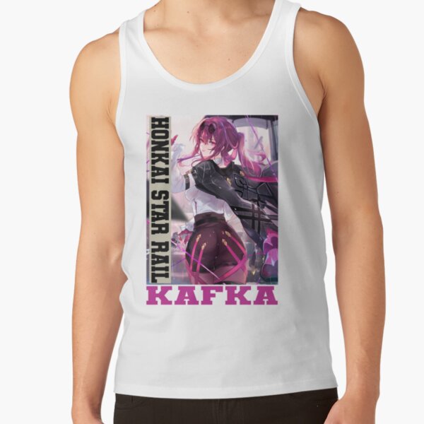 Kafka Honkai Star Rail Pink Design Tank Top