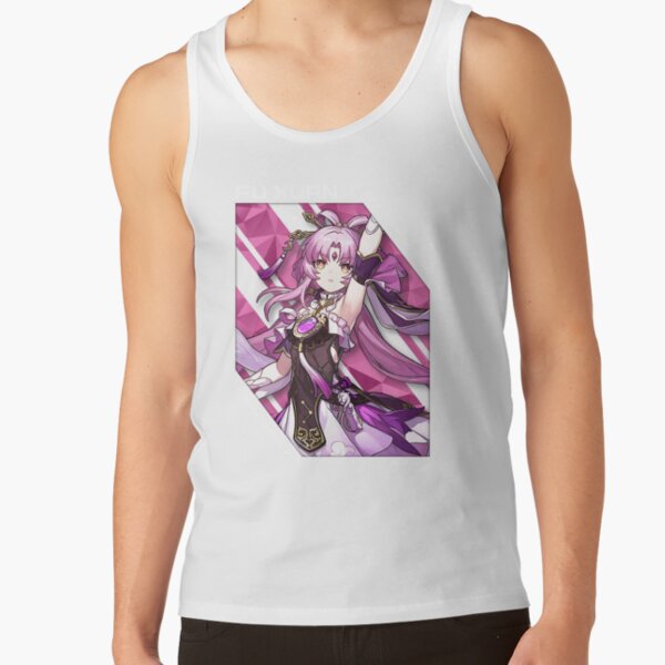 Fu Xuan Honkai Star Rail V 1 White Ver Tank Top - Image 2