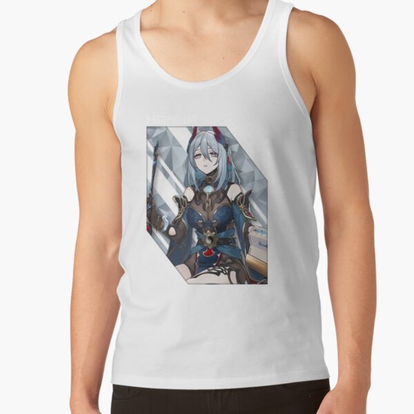 Hanya Honkai Star Rail V 1 White Ver Tank Top - Image 2