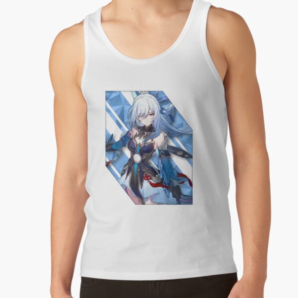 Jingliu Honkai Star Rail V 1 White Ver Tank Top - Image 2