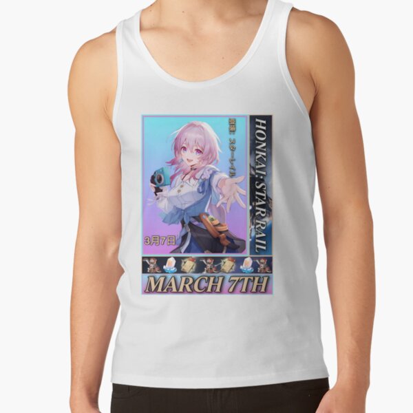 Honkai Star Rail March 7th Tank Top