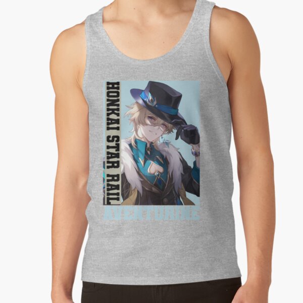 Aventurine Honkai Star Rail Handsome Tank Top - Image 3