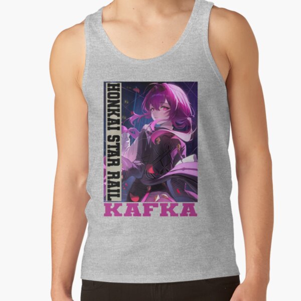 Kafka Honkai Star Rail Purple Eyes Tank Top - Image 3