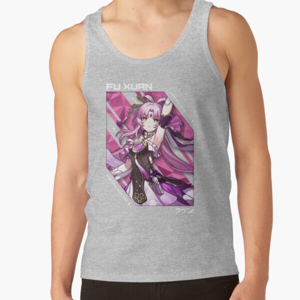Fu Xuan Honkai Star Rail V 1 White Ver Tank Top - Image 3