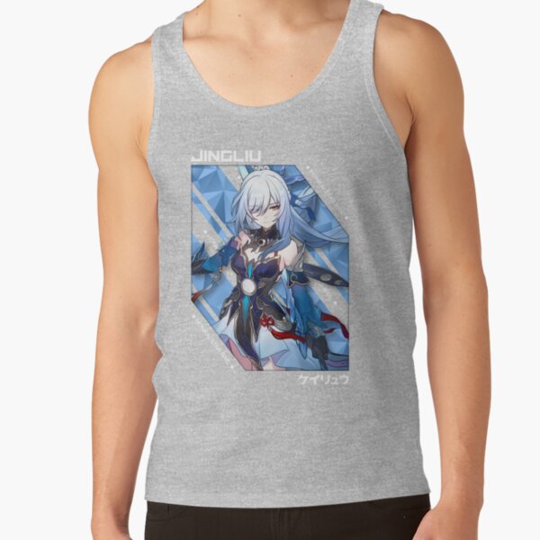 Jingliu Honkai Star Rail V 1 White Ver Tank Top - Image 3