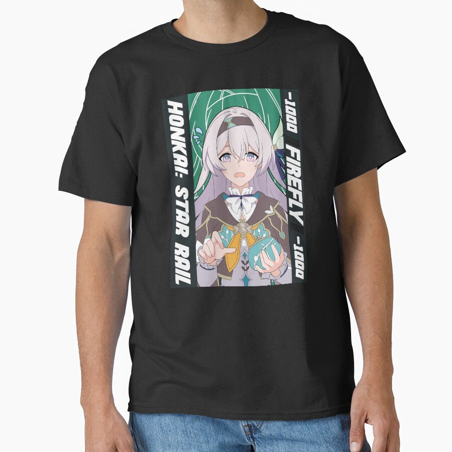Firefly Honkai Star Rail T-shirt - Image 2