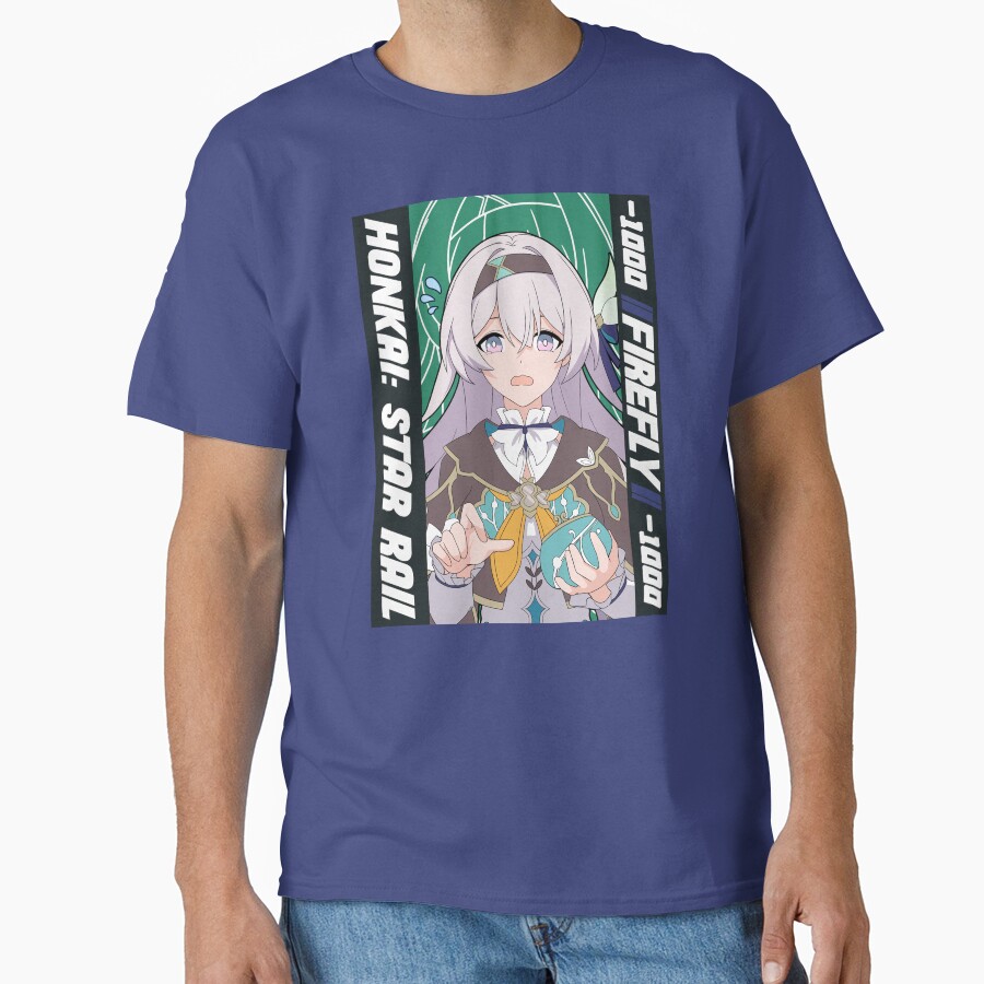 Firefly Honkai Star Rail T-shirt - Image 4
