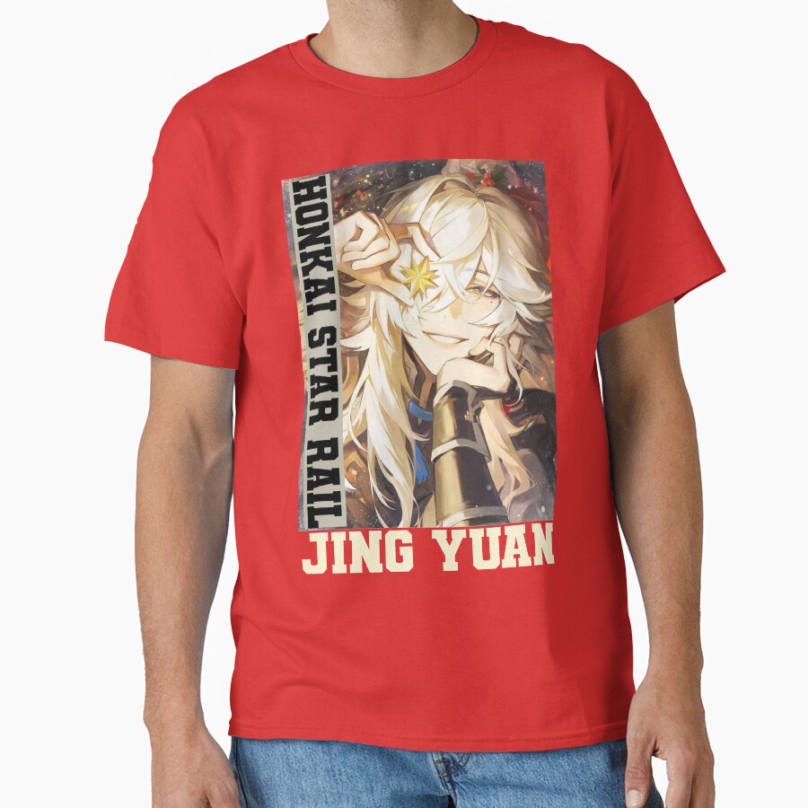 Jing Yuan Honkai Star Rail Smile T-shirt - Image 5