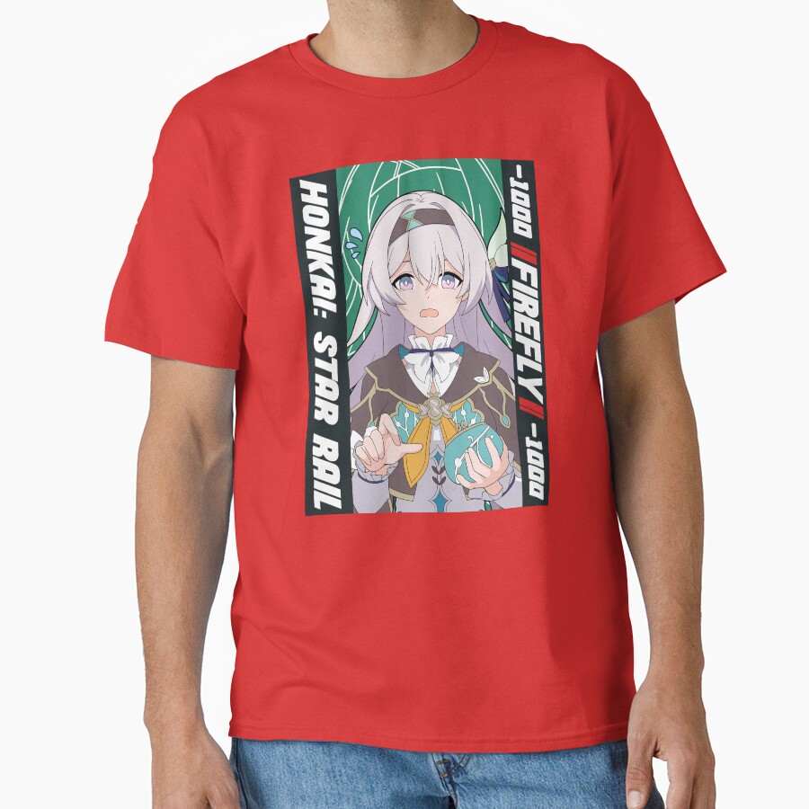 Firefly Honkai Star Rail T-shirt - Image 5