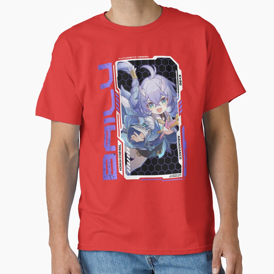 Bailu Honkai Star Rail V 2 T-shirt - Image 5