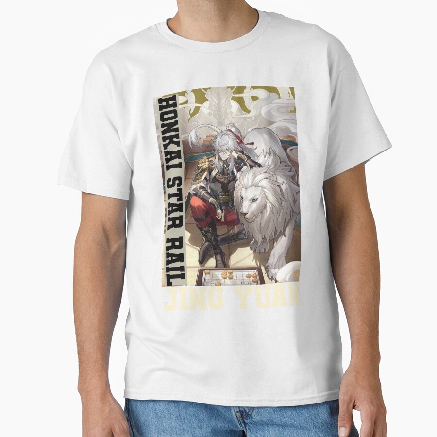 Jing Yuan Honkai Star Rail With Lion T-shirt