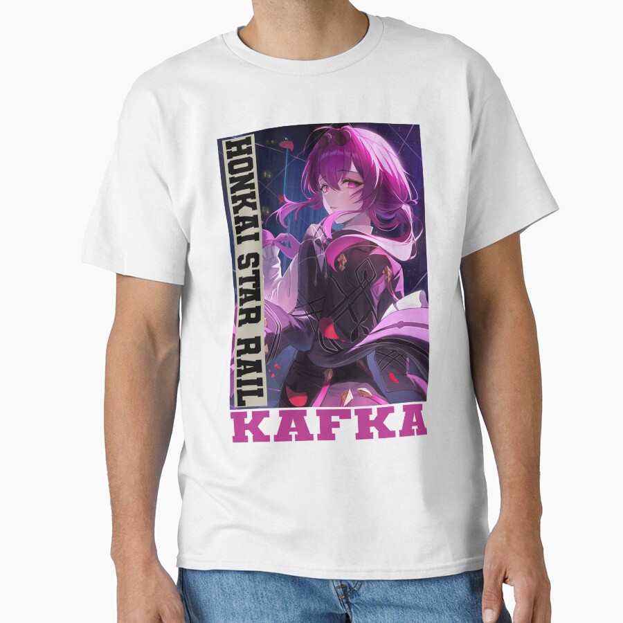 Kafka Honkai Star Rail Purple Eyes T-shirt