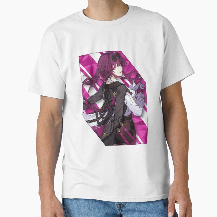 Kafka Honkai Star Rail V 1 White Ver T-shirt - Image 2