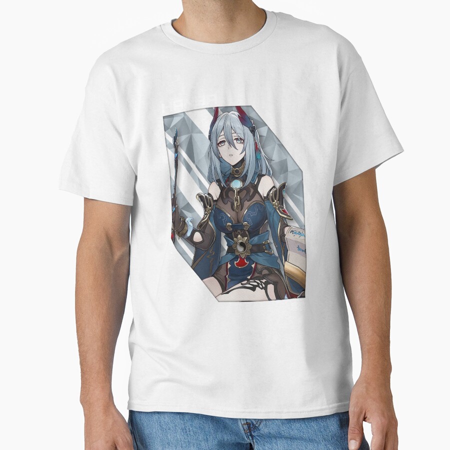 Hanya Honkai Star Rail V 1 White Ver T-shirt - Image 2