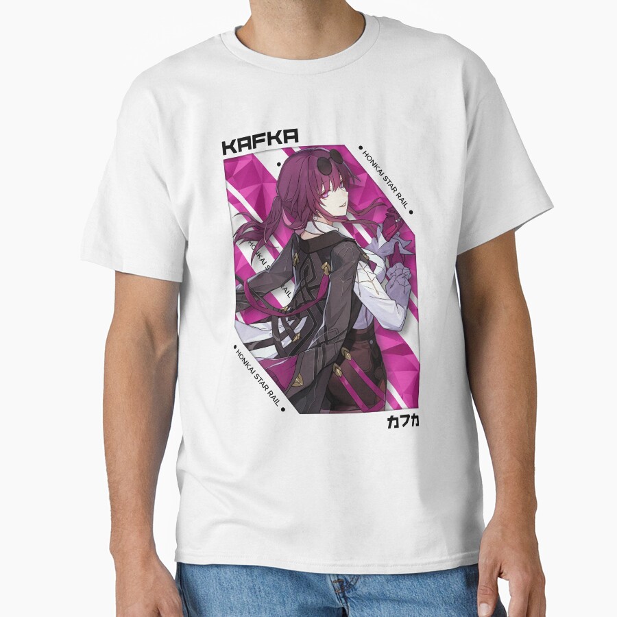 Kafka Honkai Star Rail V 1 Black Ver T-shirt