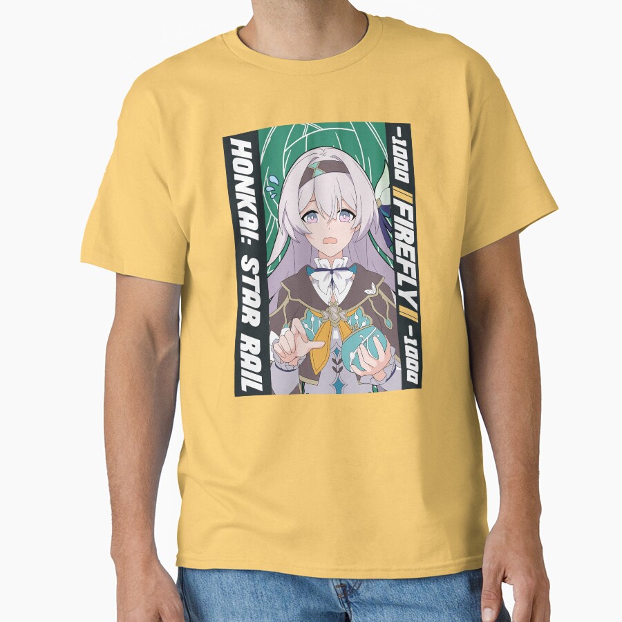 Firefly Honkai Star Rail T-shirt - Image 6