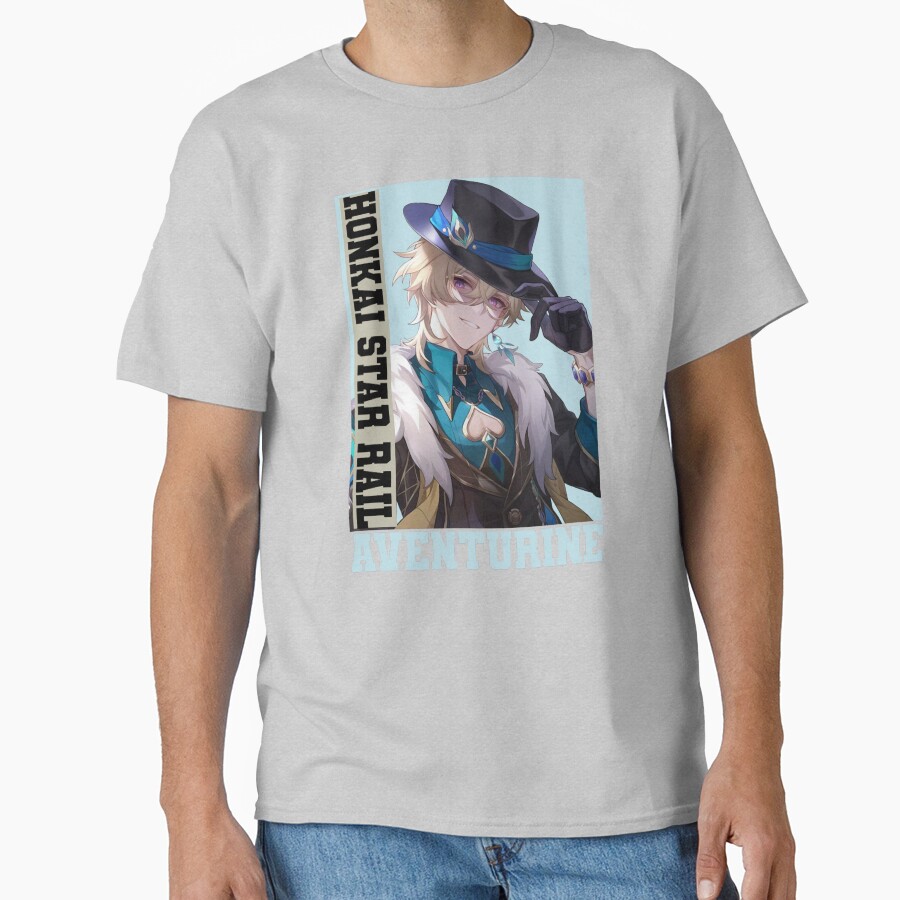 Aventurine Honkai Star Rail New Design T-shirt - Image 3
