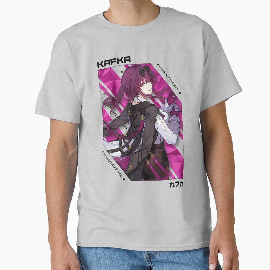 Kafka Honkai Star Rail V 1 Black Ver T-shirt - Image 3