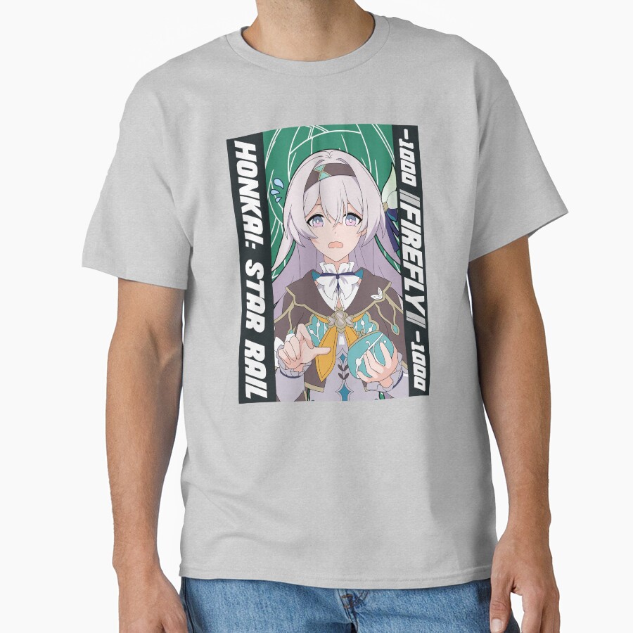 Firefly Honkai Star Rail T-shirt - Image 3