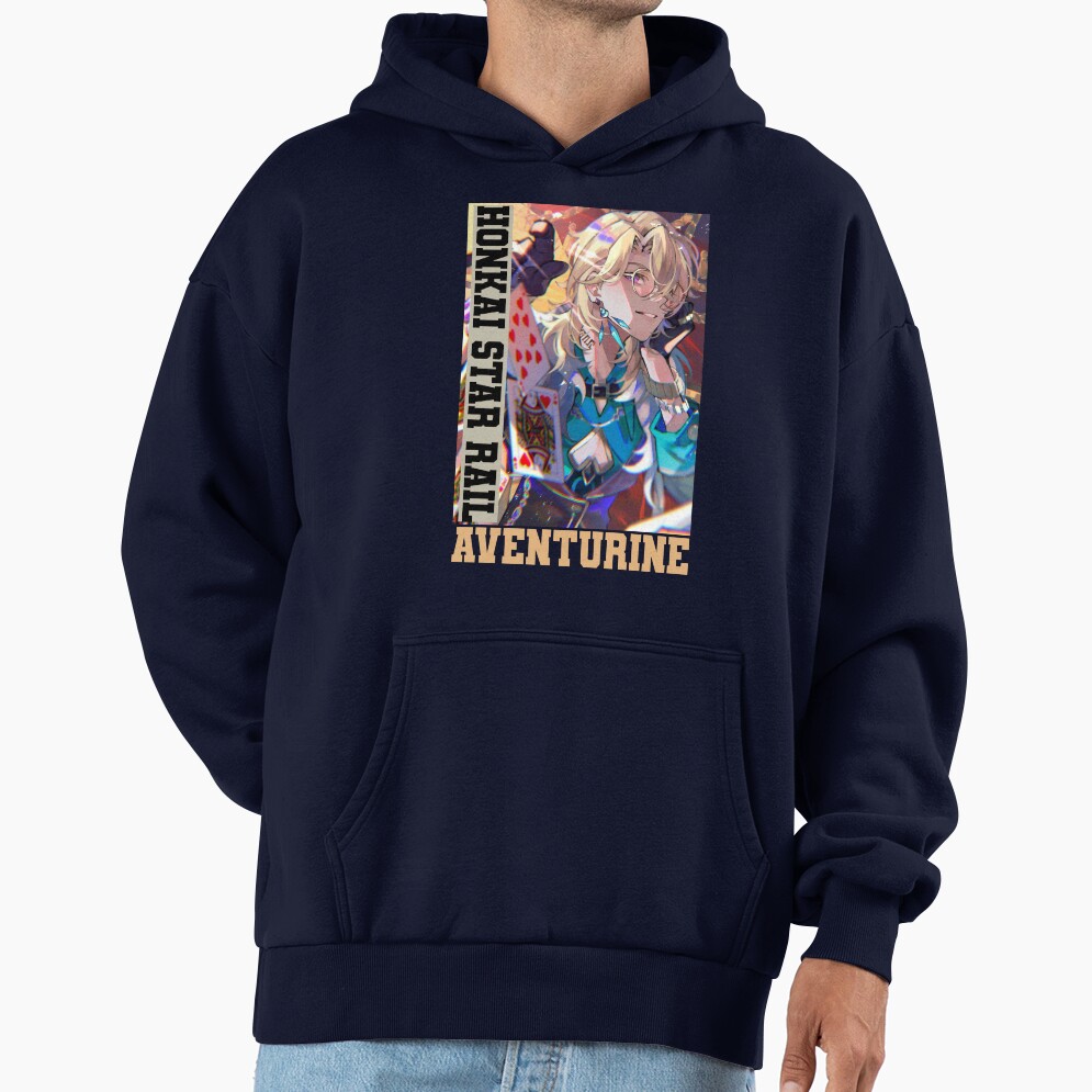 Aventurine Honkai Star Rail Colorful Hoodie - Image 5