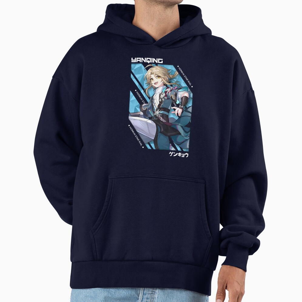Yanqing Honkai Star Rail V 1 White Ver Hoodie - Image 5
