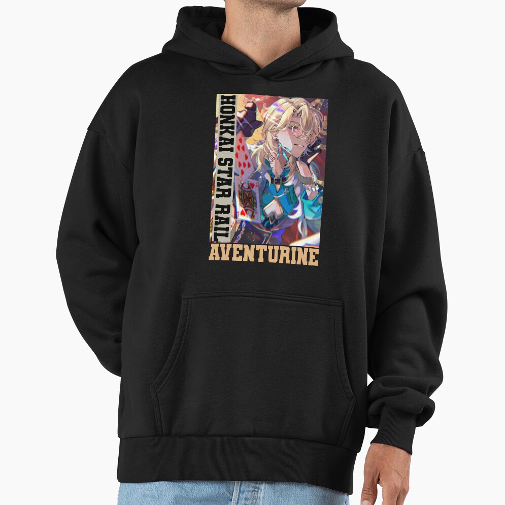 Aventurine Honkai Star Rail Colorful Hoodie - Image 2