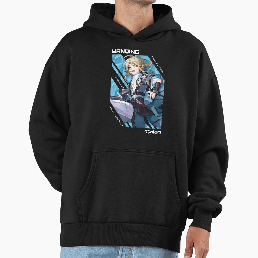 Yanqing Honkai Star Rail V 1 White Ver Hoodie