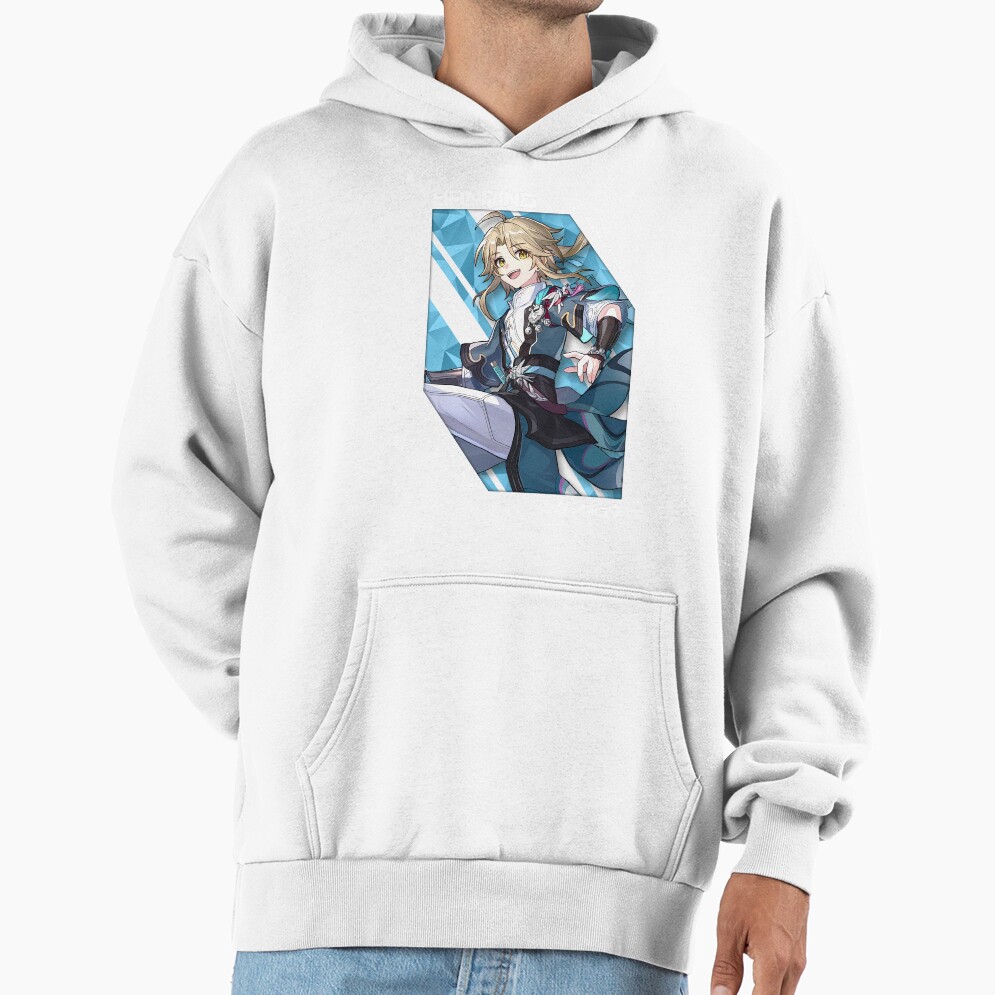 Yanqing Honkai Star Rail V 1 White Ver Hoodie - Image 2