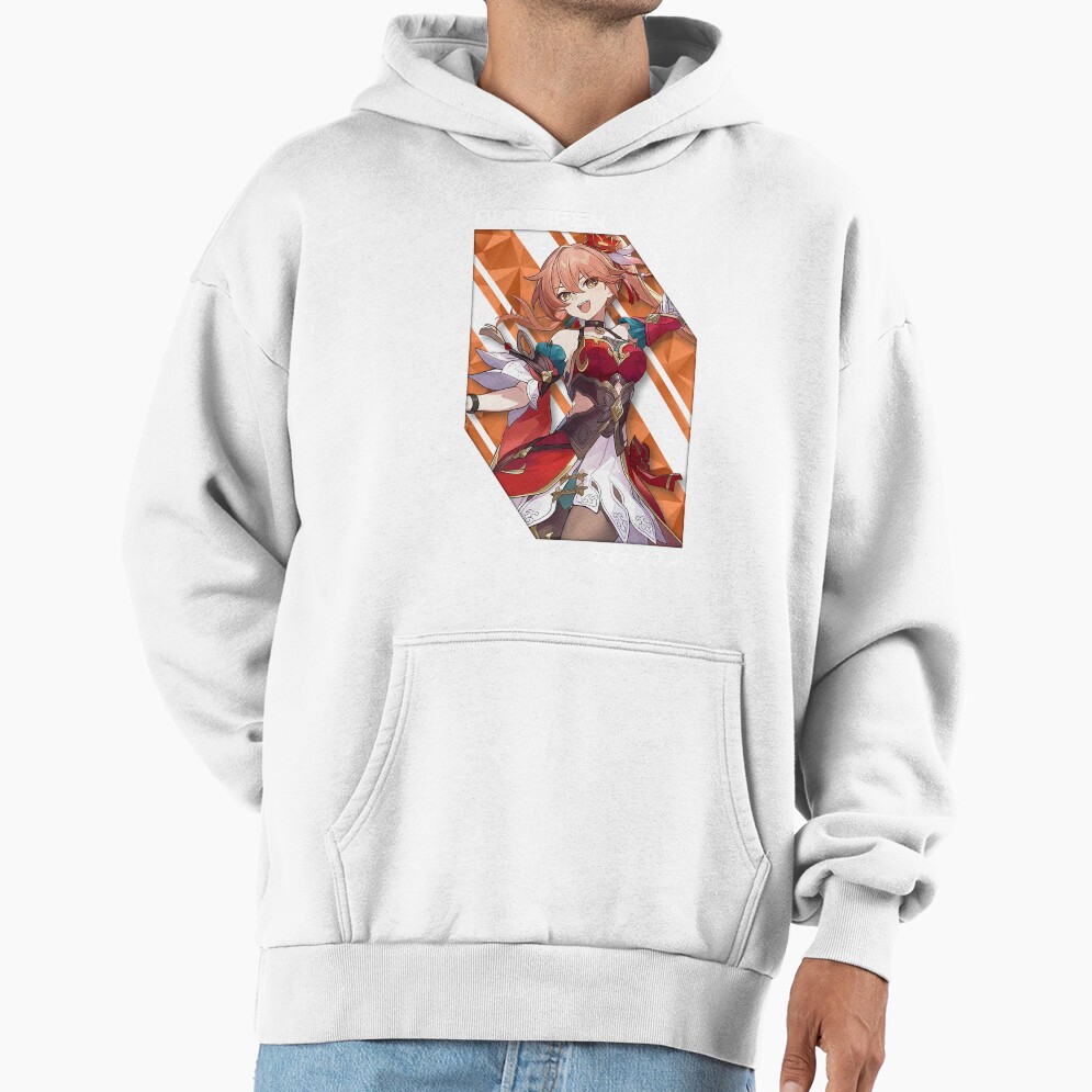 Guinaifen Honkai Star Rail V 1 White Ver Hoodie - Image 2