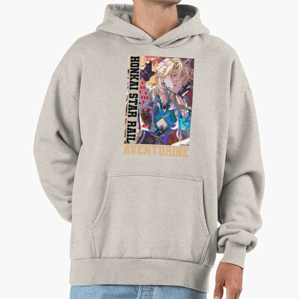 Aventurine Honkai Star Rail Colorful Hoodie - Image 3