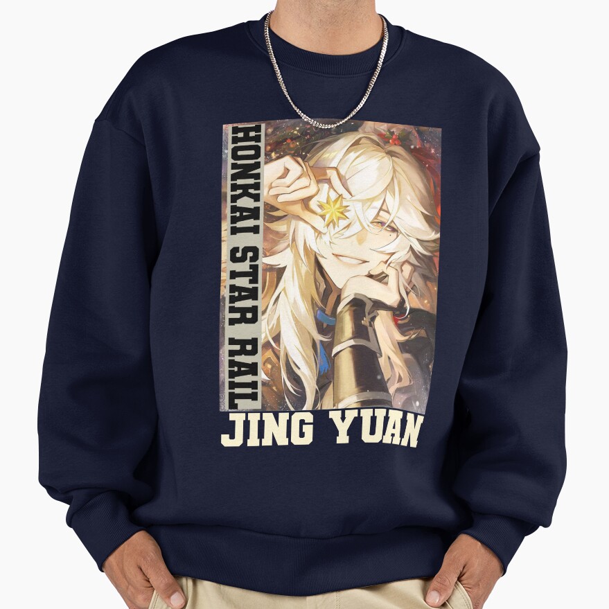 Jing Yuan Honkai Star Rail Smile Sweatshirt - Image 5