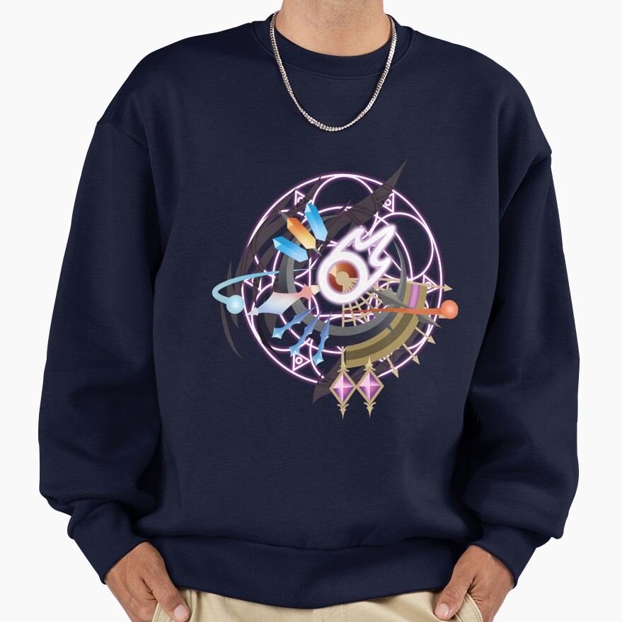 Ffxiv Black Mage Job Mat Sweatshirt - Image 5