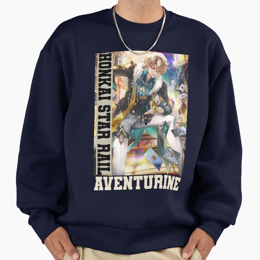 Aventurine Honkai Star Rail High Quality Sweatshirt - Image 5