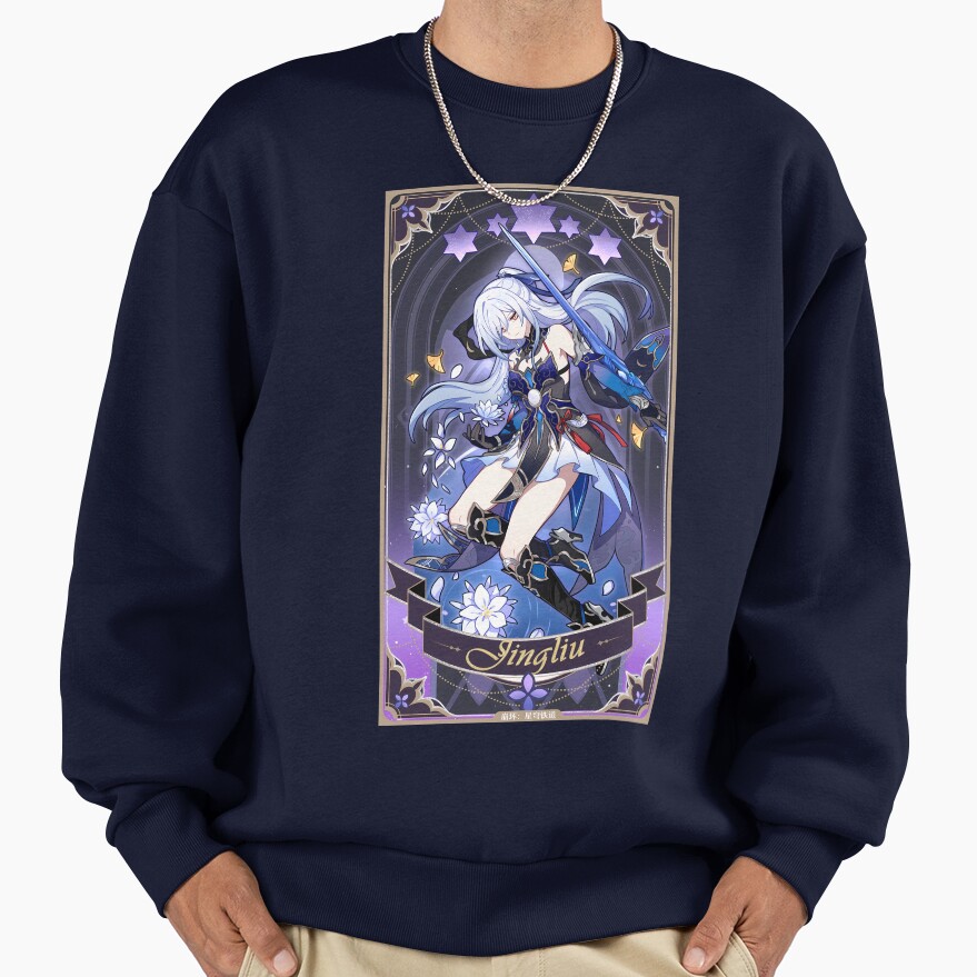 Jingliu Honkai Star Rail Sweatshirt - Image 5